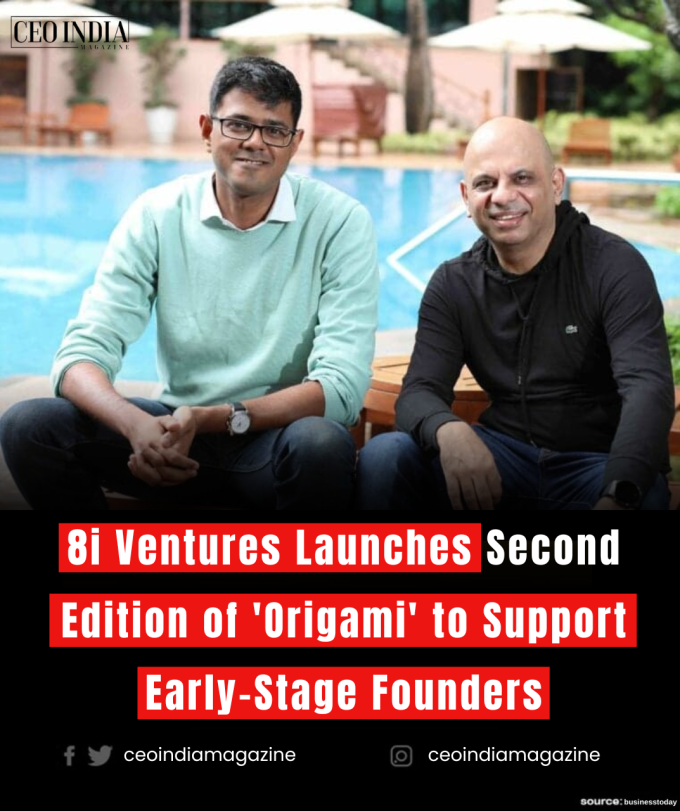 8i Ventures Launches Second Edition of 'Origami' to Support Early-Stage Founders