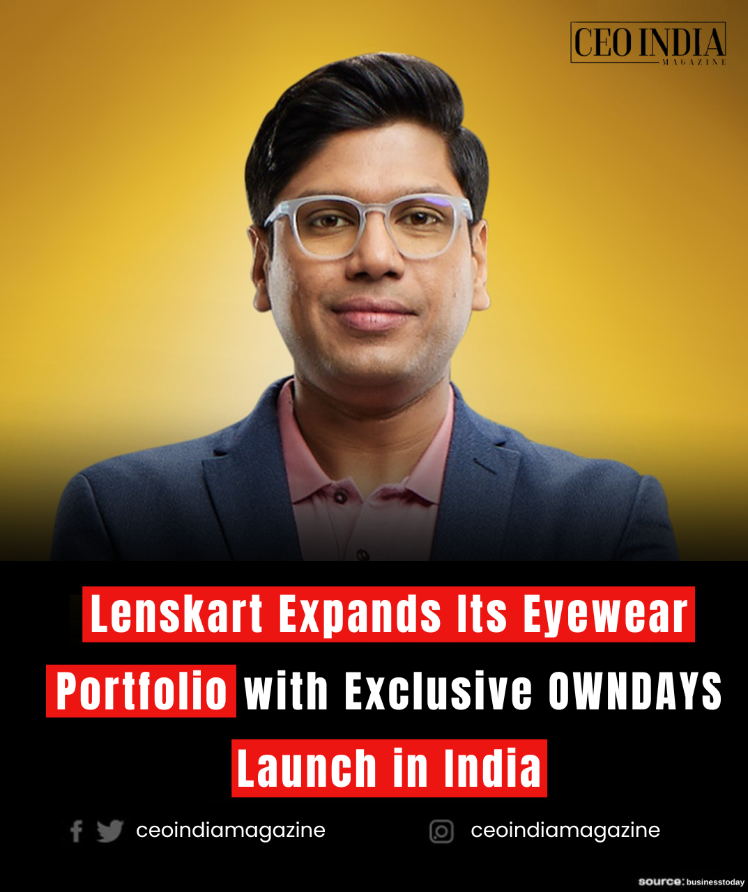 Lenskart Expands Its Eyewear Portfolio with Exclusive OWNDAYS Launch in India
