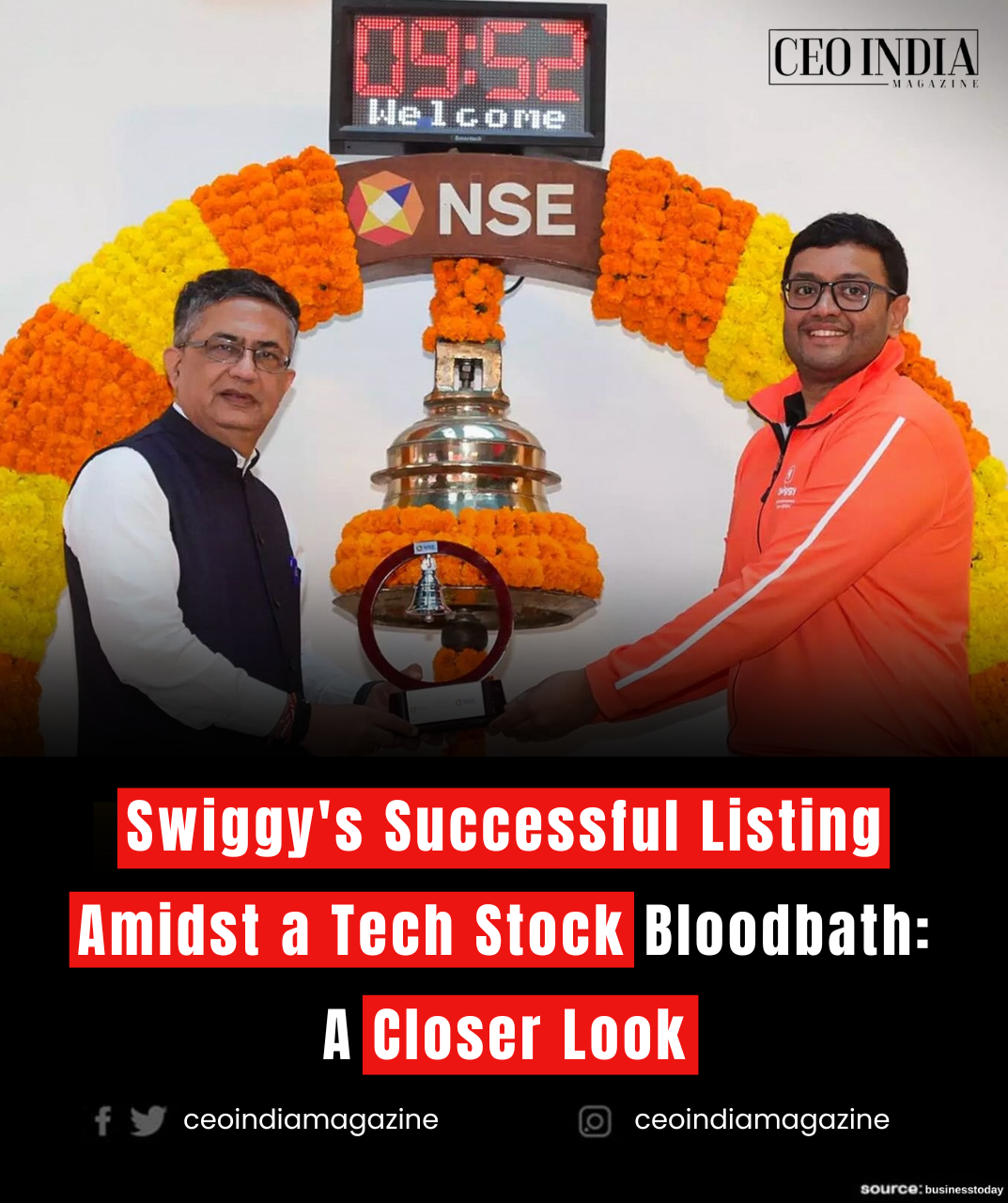 Swiggy's Successful Listing Amidst a Tech Stock Bloodbath: A Closer Look