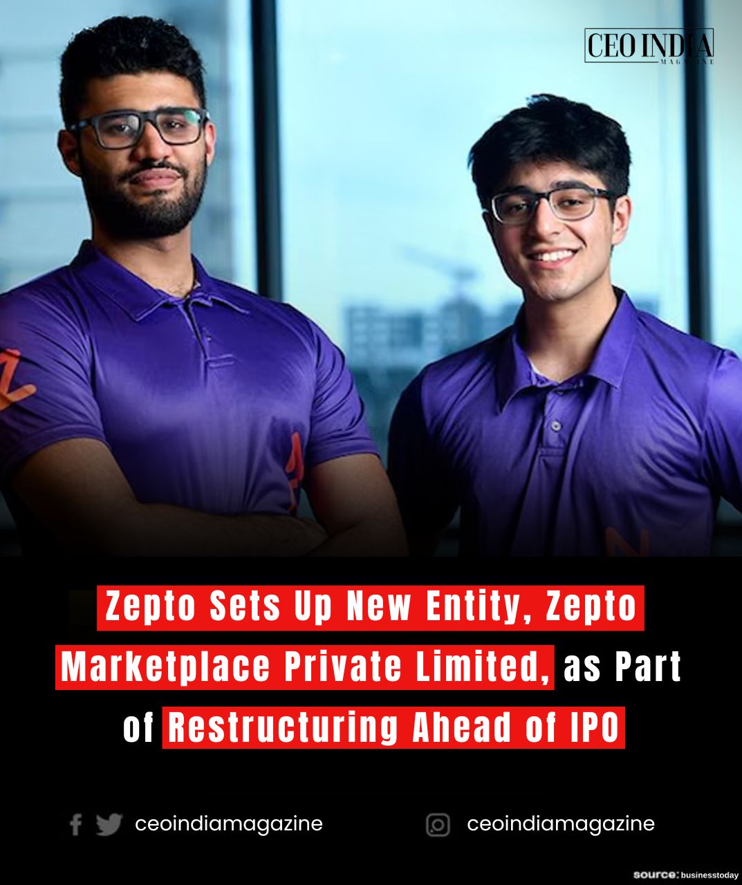 Zepto Sets Up New Entity, Zepto Marketplace Private Limited, as Part of Restructuring Ahead of IPO