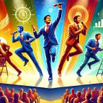 AI Generated visual for the term Top 5 motivational speakers in India