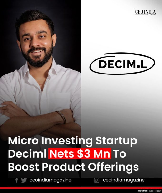 Micro-Investing Platform Deciml Raises $3 Million in Seed Funding to Expand User Base and Enhance Offerings
