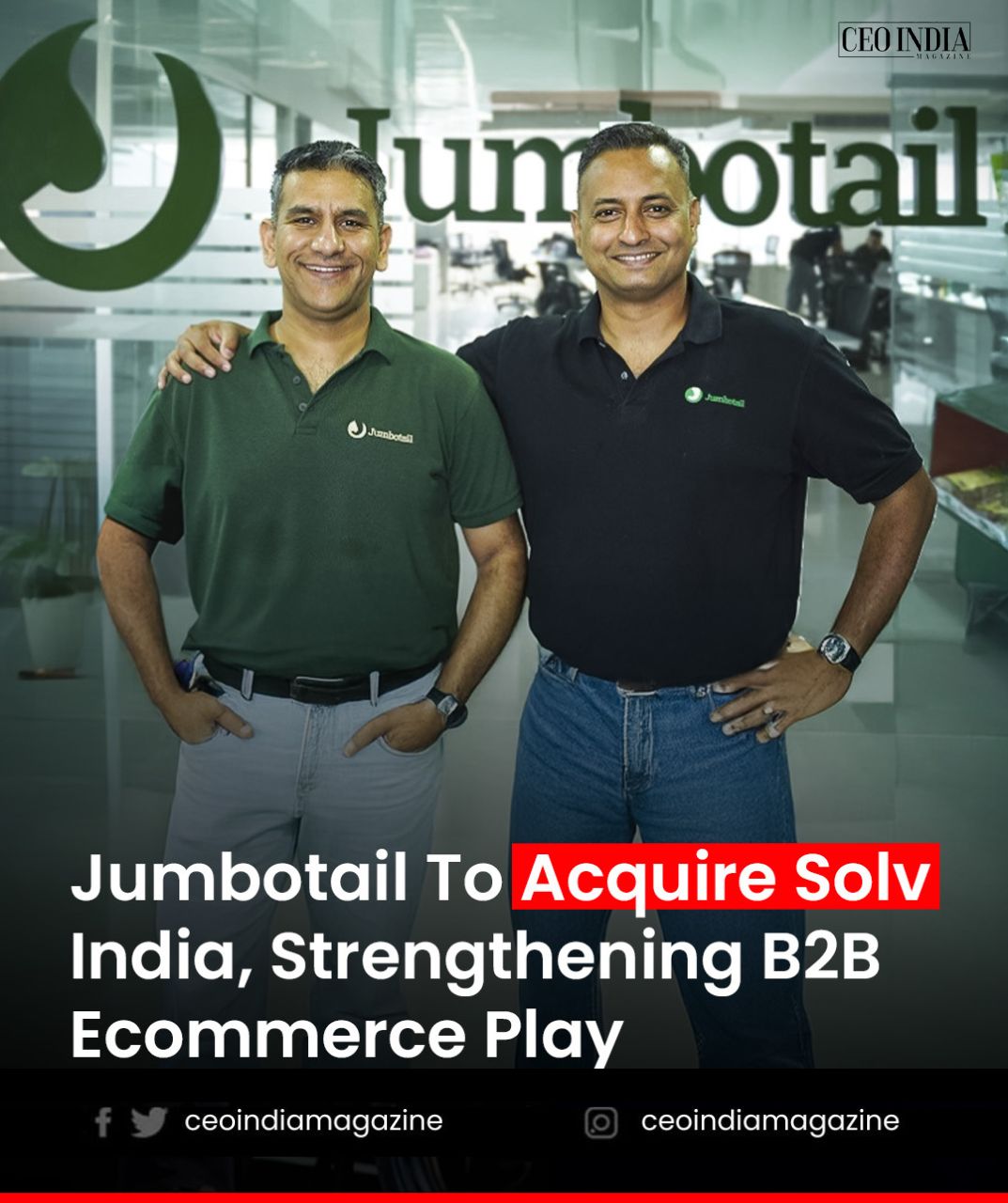Jumbotail Acquires Solv India to Strengthen B2B Ecommerce Platform