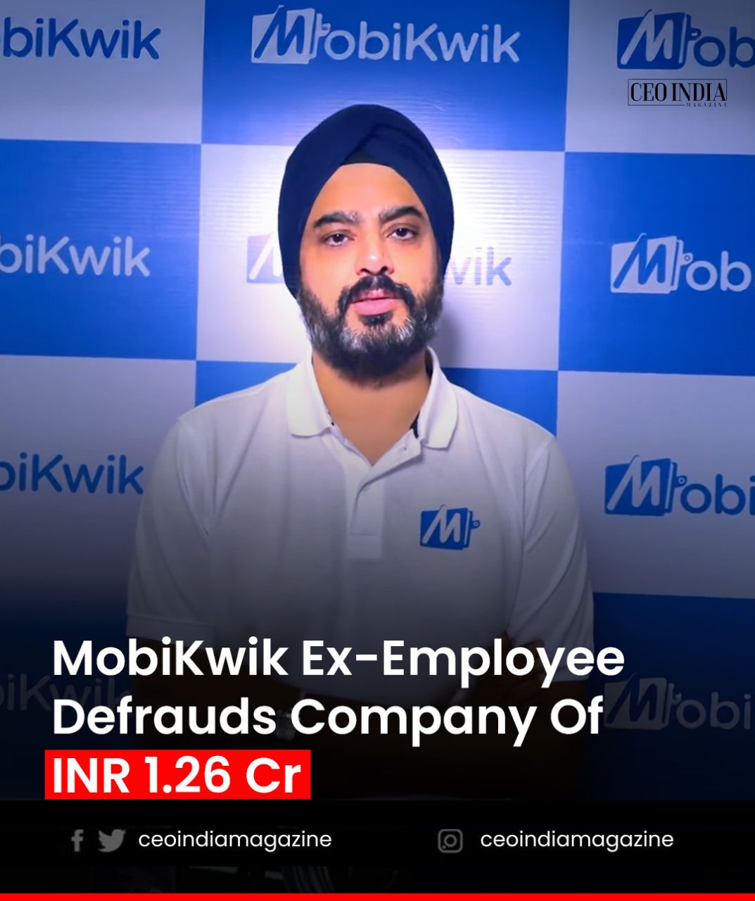 MobiKwik Ex-Employee Defrauds Company of INR 1.26 Crore: Investigation Underway