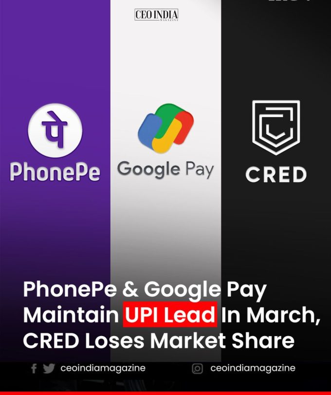 PhonePe Leads UPI Market in March 2025, Handles 47.25% of Total Transactions