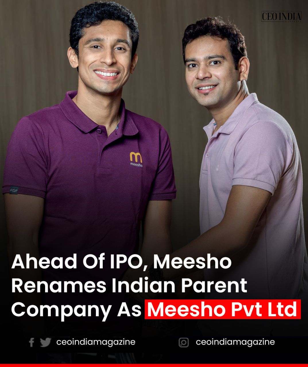 Meesho Changes Legal Name Ahead of IPO to Align Brand and Corporate Identity