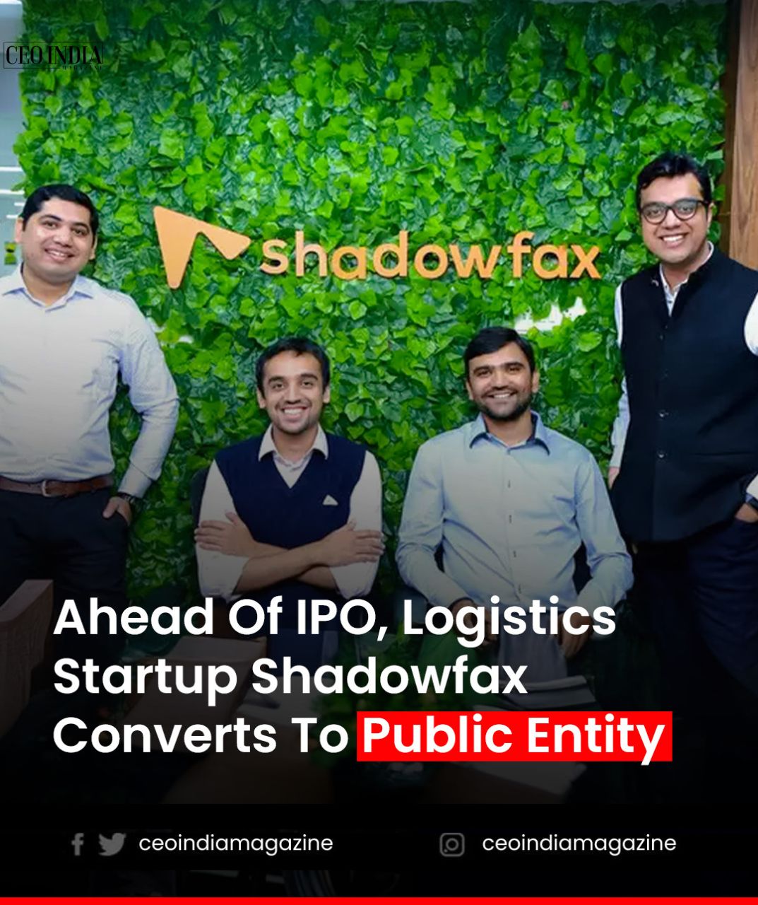 Shadowfax to Remove 'Private' from Its Name as It Prepares for IPO