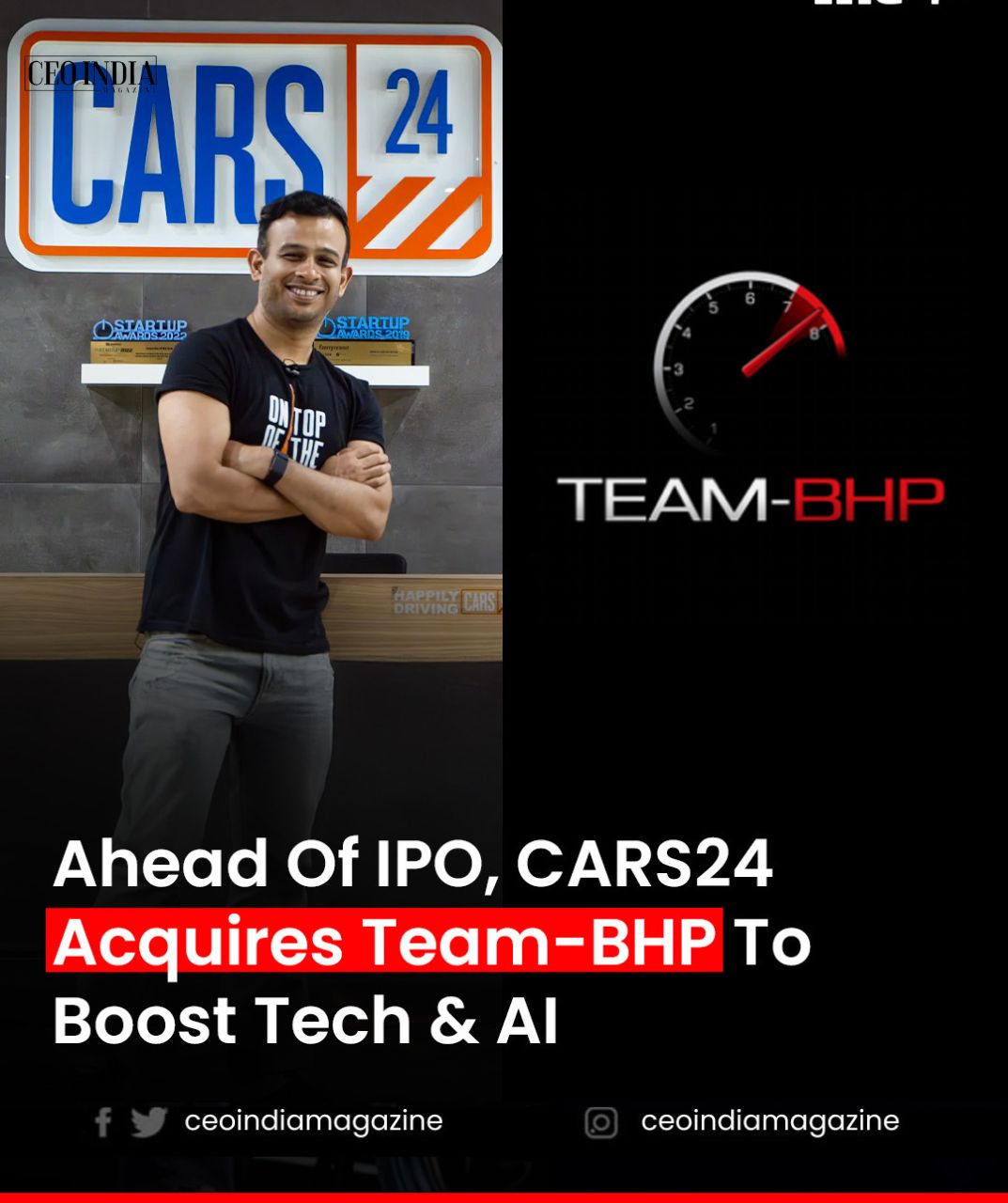 Cars24 Acquires Team-BHP to Strengthen Tech and AI Capabilities in Automotive Space