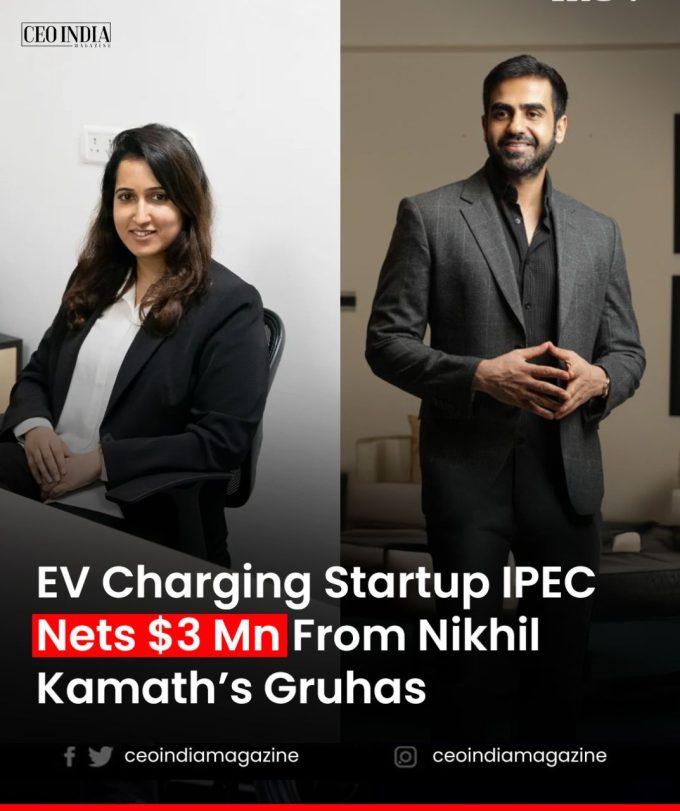 Bengaluru-Based EV Charging Startup IPEC Secures $3 Million Funding from Gruhas to Drive Global Expansion