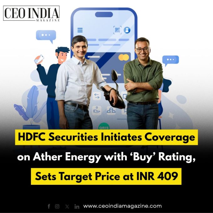 HDFC Securities Initiates Coverage on Ather Energy with ‘Buy’ Rating, Sets Target Price at INR 409
