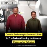 Coratia Technologies Secures $2 Mn in Pre-Series A Funding to Advance Underwater Robotics