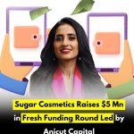 Sugar Cosmetics Raises $5 Mn in Fresh Funding Round Led by Anicut Capital