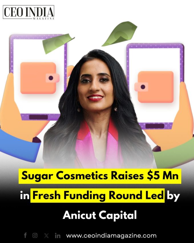 Sugar Cosmetics Raises $5 Mn in Fresh Funding Round Led by Anicut Capital