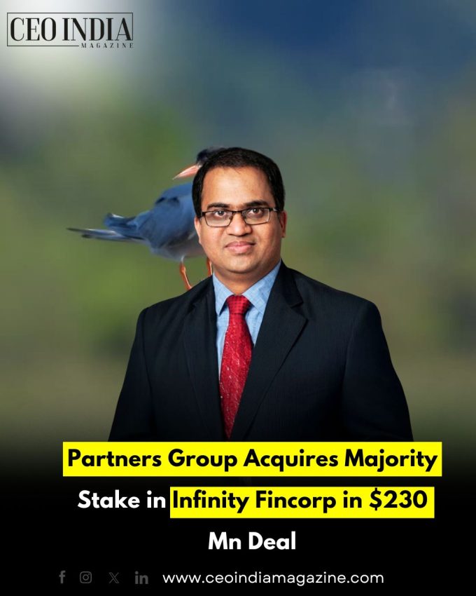 Partners Group Acquires Majority Stake in MSME-Focused NBFC Infinity Fincorp Through $230 Million Investment