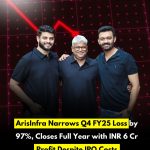 📊 ArisInfra Reports 97% Drop in Q4 Loss, Ends FY25 with INR 6 Cr Profit!