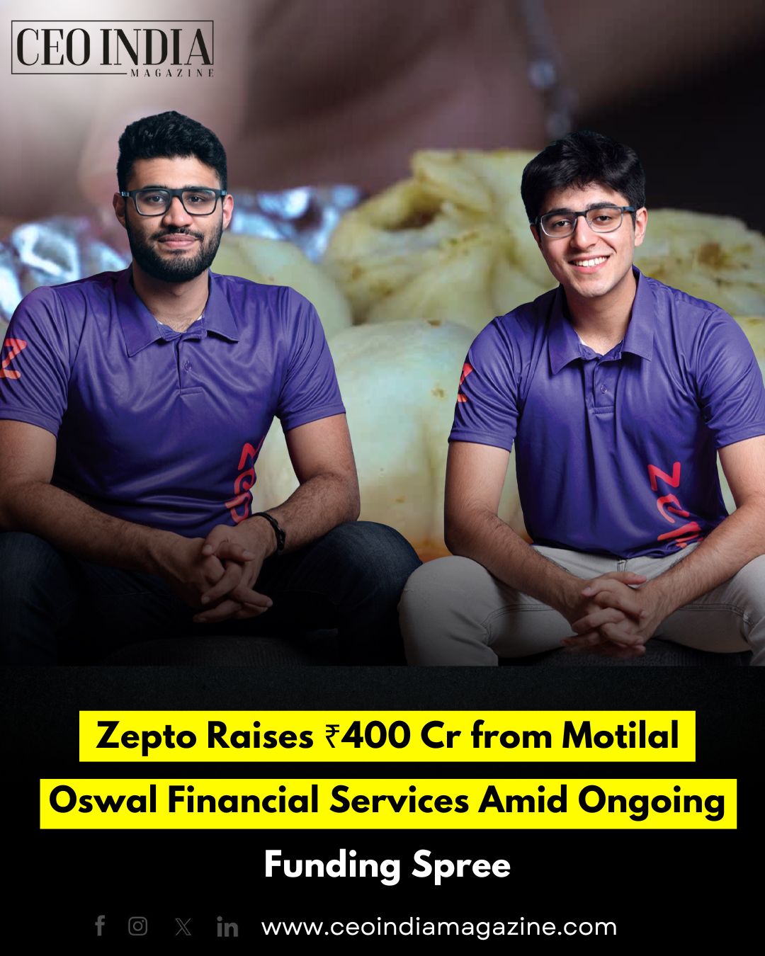 Zepto Raises ₹400 Cr from Motilal Oswal Financial Services Amid Ongoing Funding Spree