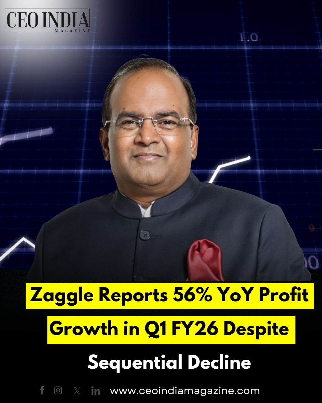 Zaggle Reports 56% YoY Profit Growth in Q1 FY26 Despite Sequential Decline