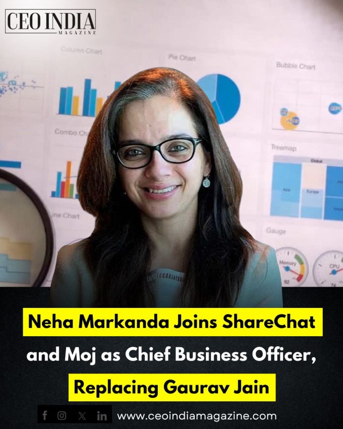 Neha Markanda Joins ShareChat and Moj as Chief Business Officer, Replacing Gaurav Jain