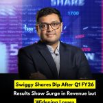 Swiggy Shares Dip After Q1 FY26 Results Show Surge in Revenue but Widening Losses