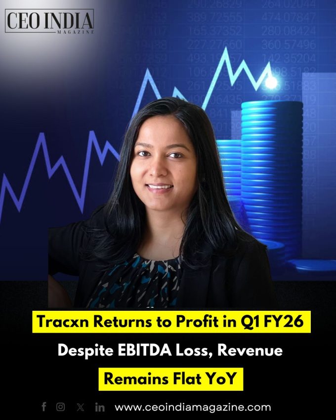 Tracxn Returns to Profit in Q1 FY26 Despite EBITDA Loss, Revenue Remains Flat YoY