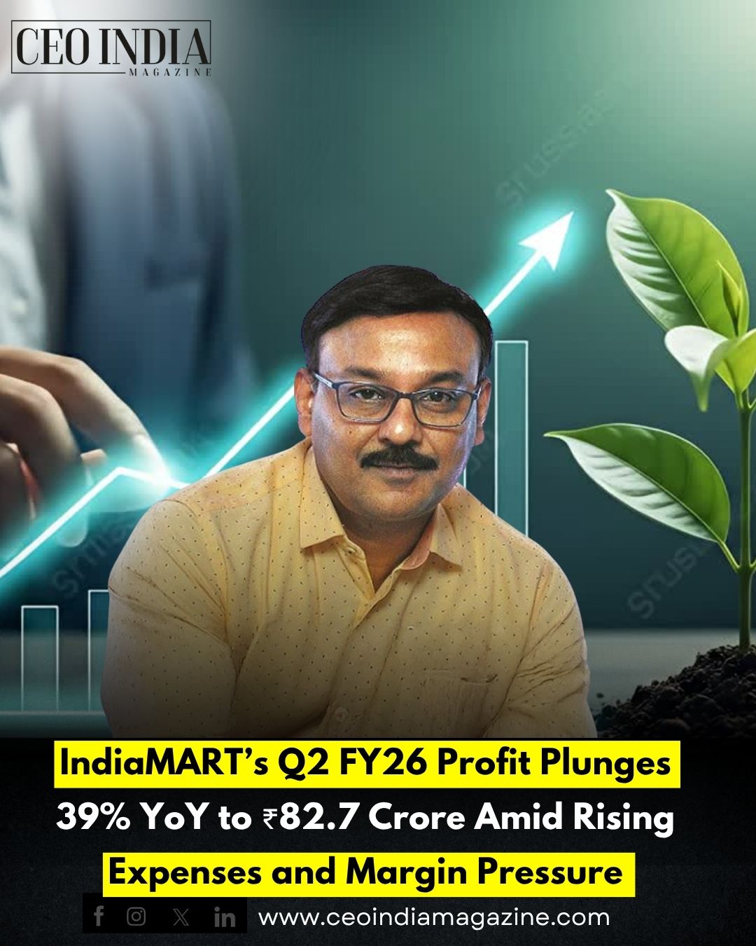 IndiaMART’s Q2 FY26 Profit Plunges 39% YoY to ₹82.7 Crore Amid Rising Expenses and Margin Pressure
