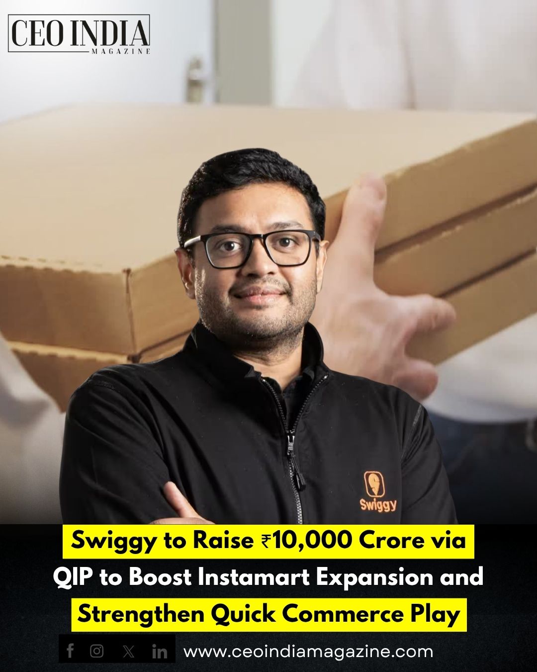 Swiggy to Raise ₹10,000 Crore via QIP to Boost Instamart Expansion and Strengthen Quick Commerce Play