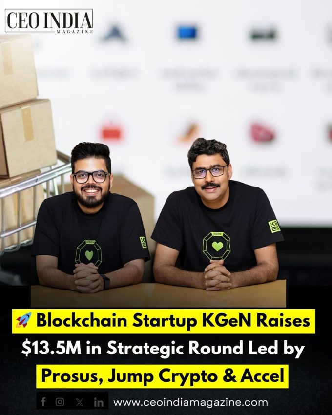 KGeN Raises $13.5 Million from Prosus, Jump Crypto, and Accel to Scale Blockchain-Powered Engagement Network