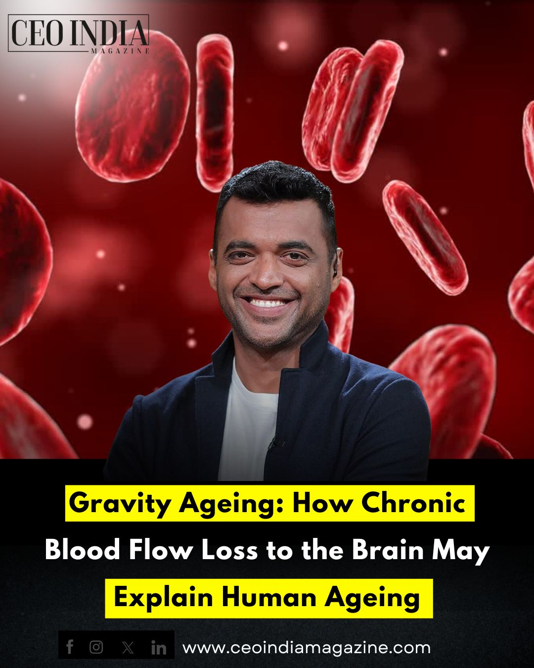 Gravity Ageing: How Chronic Blood Flow Loss to the Brain May Explain Human Ageing