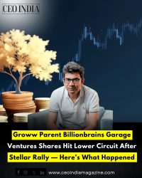 Groww Parent Billionbrains Garage Ventures Shares Hit Lower Circuit After Stellar Rally — Here’s What Happened