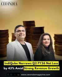 IndiQube Narrows Q2 FY26 Net Loss by 43% Amid Strong Revenue Growth