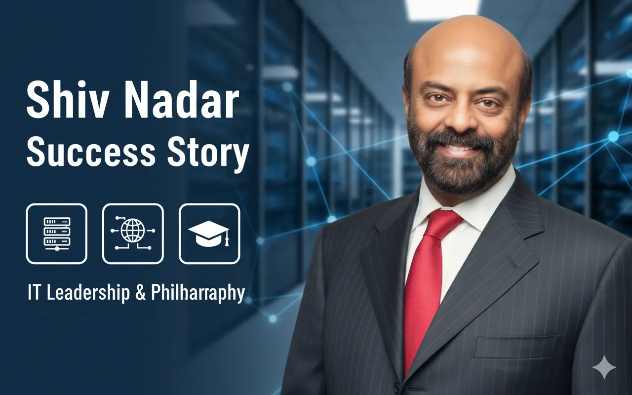 Shiv Nadar Success Story