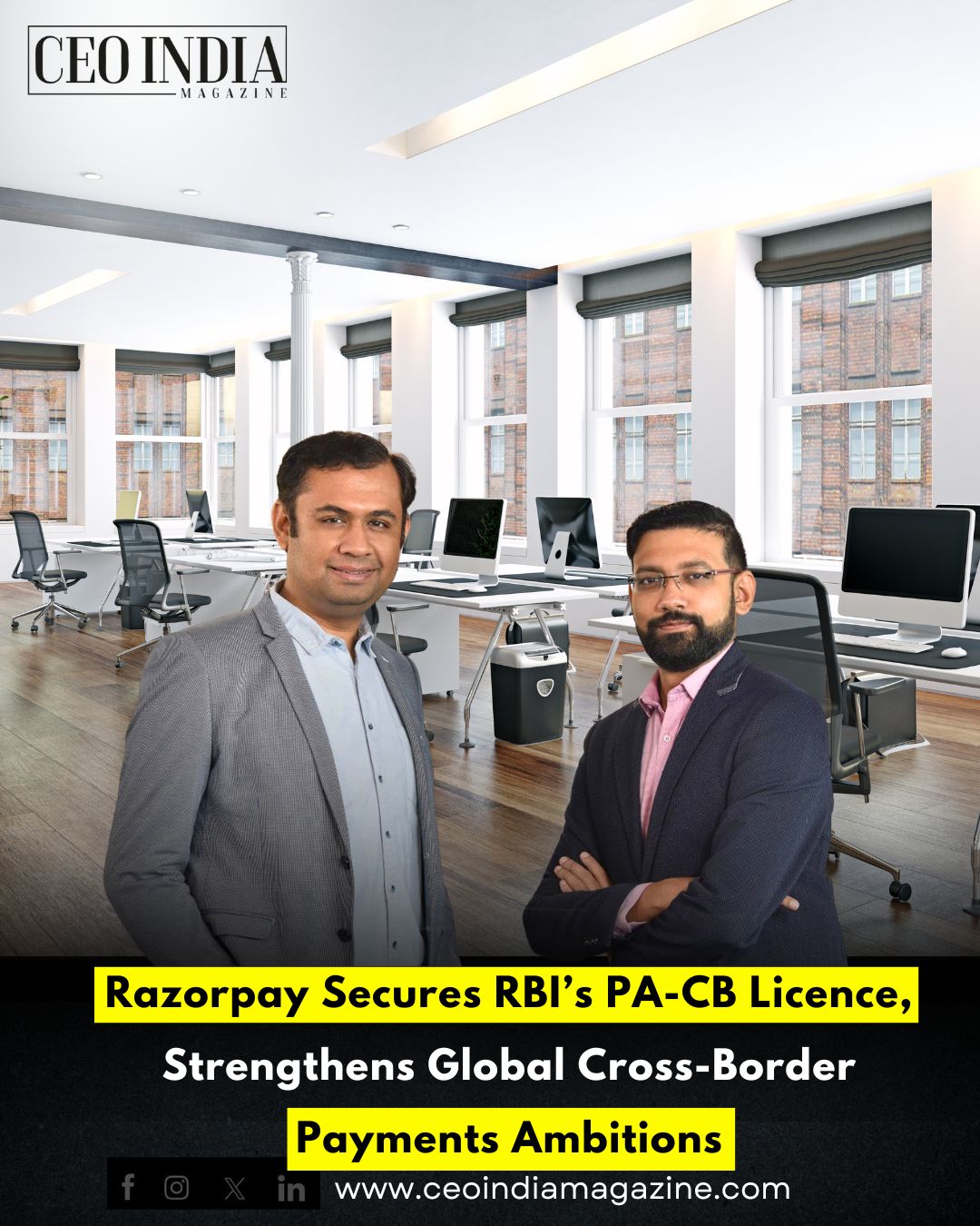 Razorpay Secures RBI’s PA-CB Licence, Strengthens Global Cross-Border Payments Ambitions