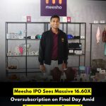 Meesho IPO Sees Massive 16.60X Oversubscription on Final Day Amid Strong Investor Demand