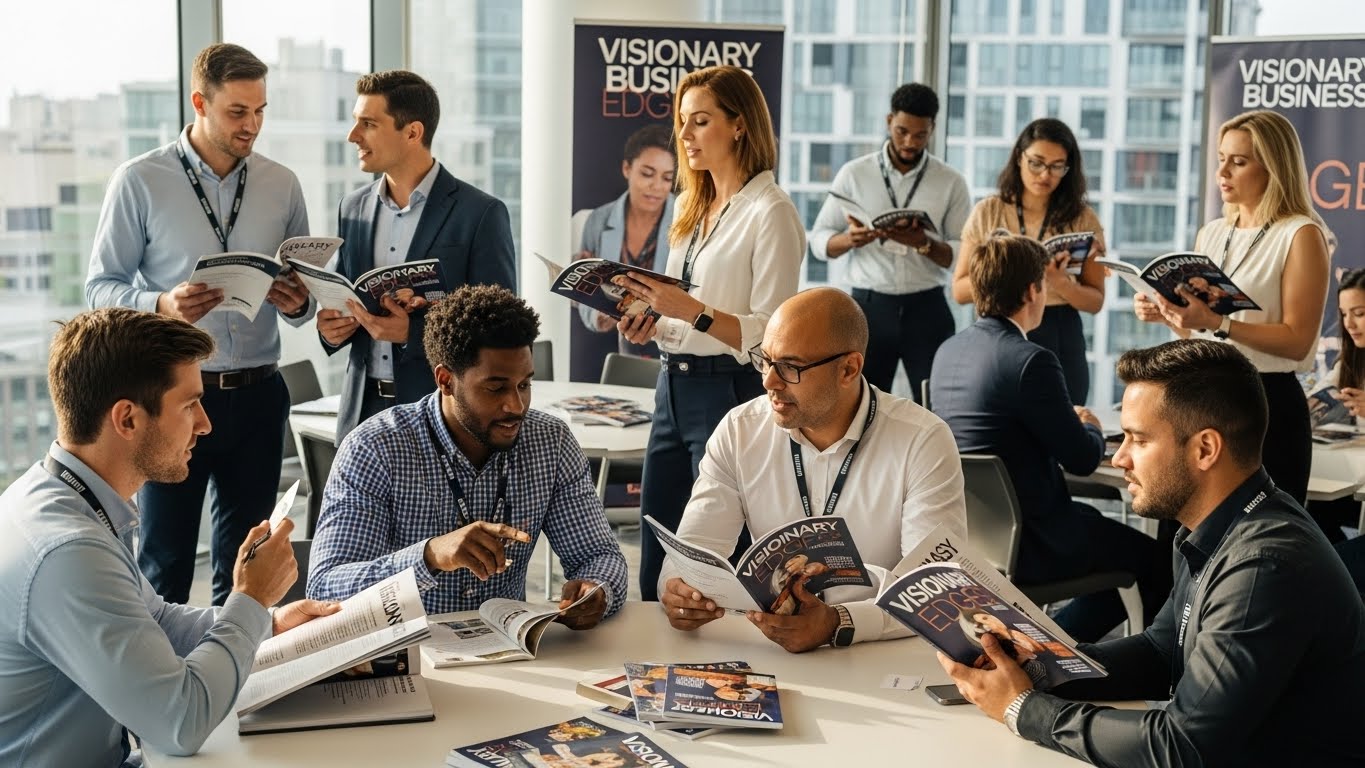 How Entrepreneurs Can Leverage Business Magazines for Networking